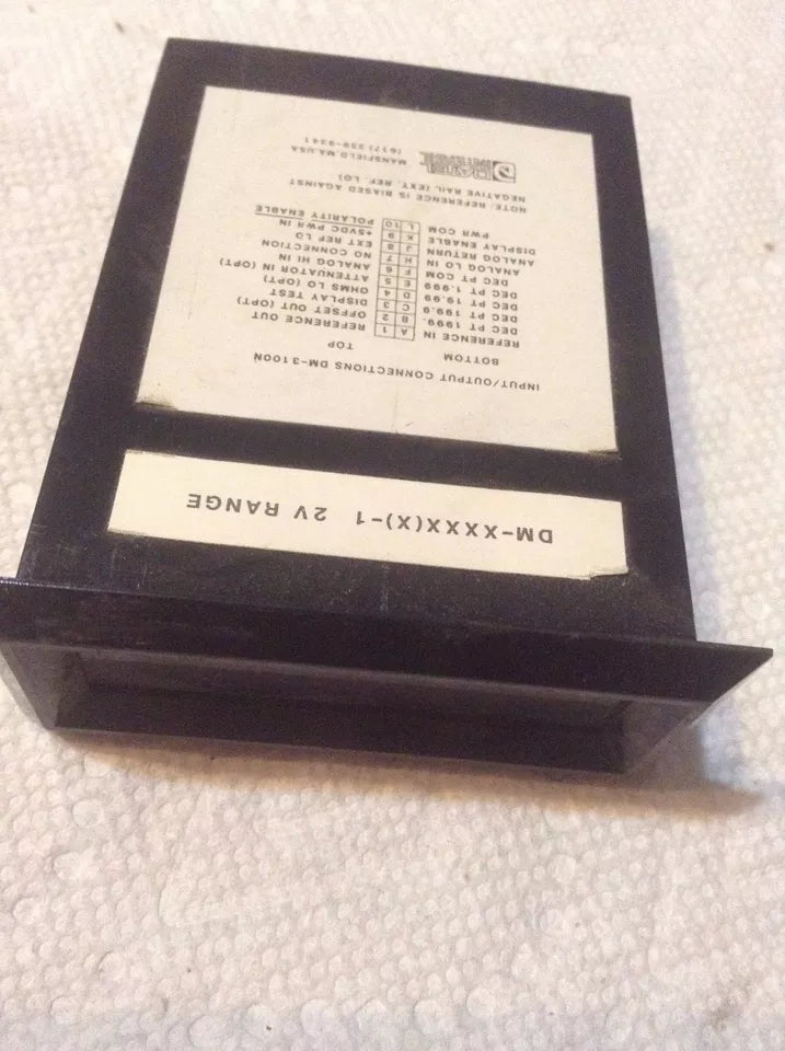 Datel DM-XXXX(X)-1 Voltimeter 2V Range