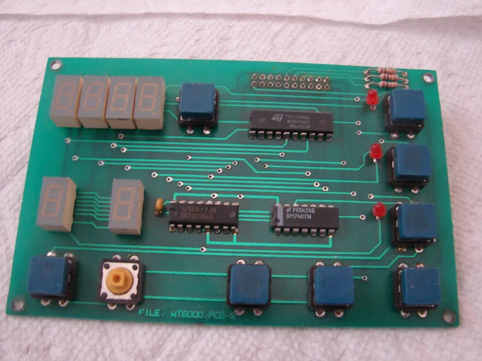 WUTUNG ENGINEERING CO. WT6000-2 Display and Keyboard Board