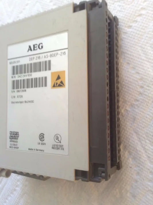 AEG Modicon AS-BDEP-216 Discrete Input Module 16 X 24 VDC DEP216