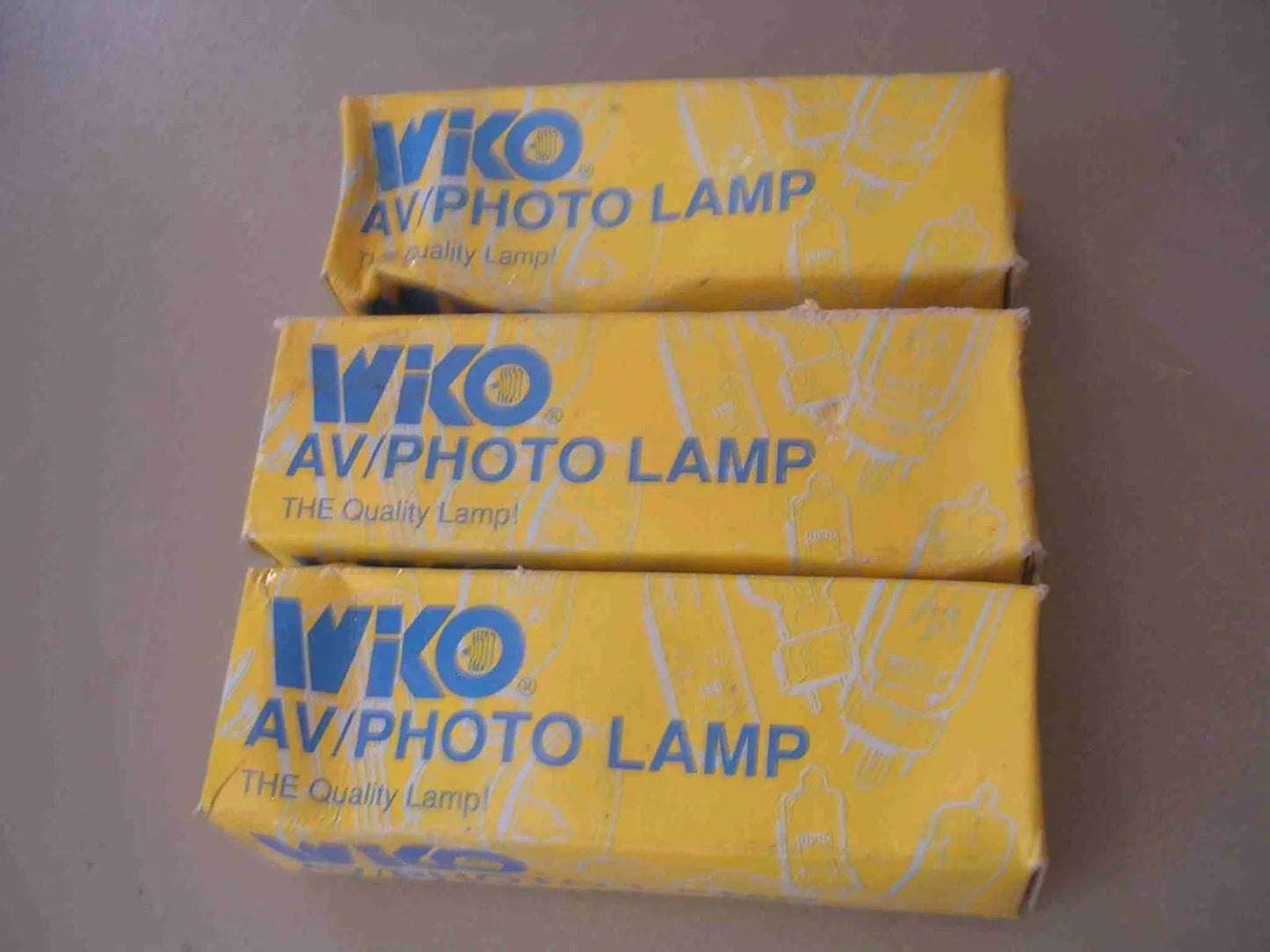 Wiko BCK 120V 500W AV/Photo Lamp lot of 3 lamps