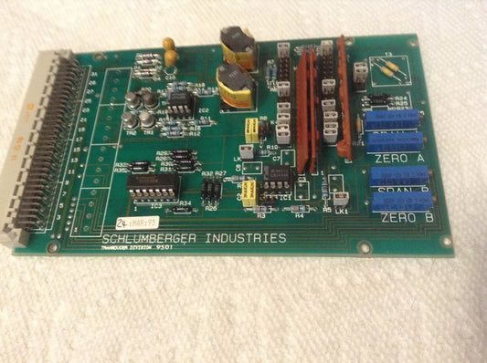 Schlumberger Ind 103180 Board