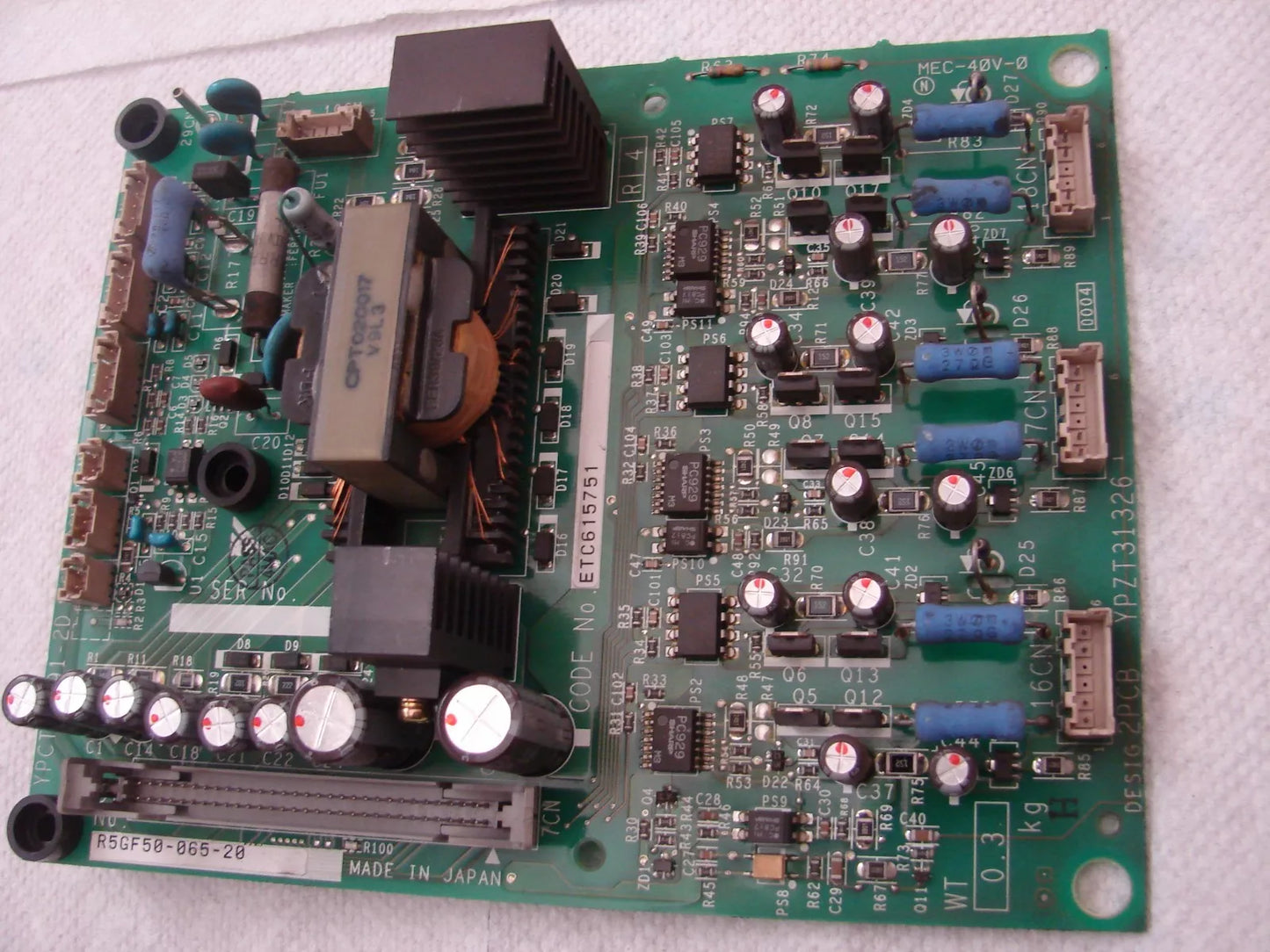 YPCT31191-2D Control Board code ETC 615751 YP2T31326