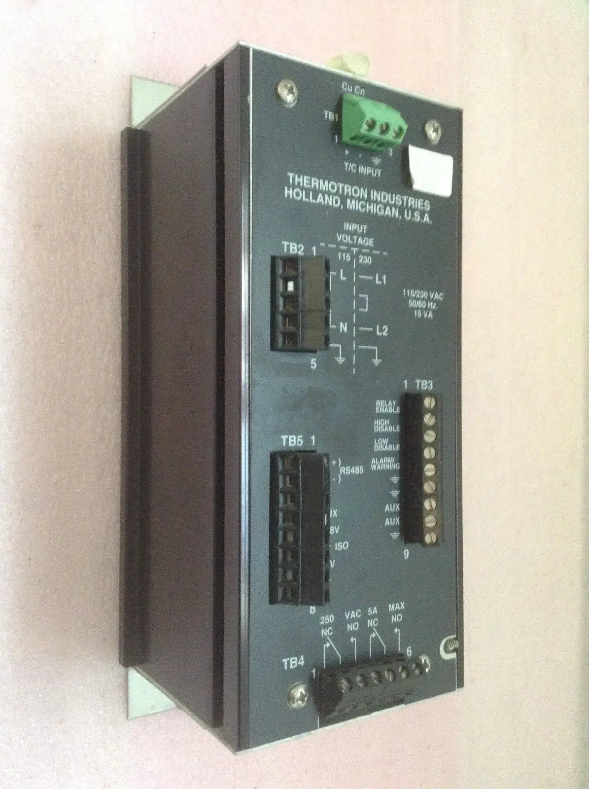 Thermotron Inc 10300341 Controller T-Alarm