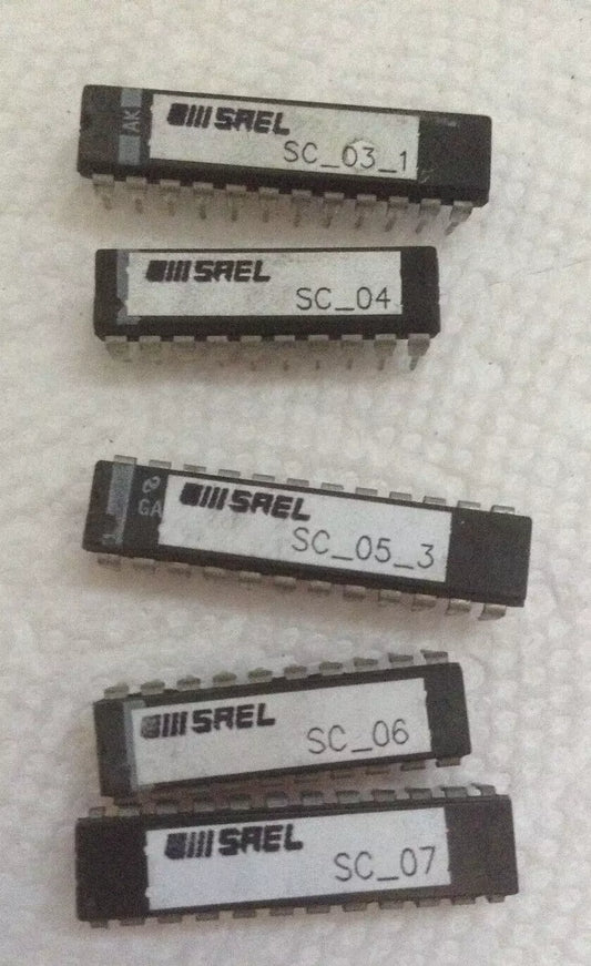 Sael IC set SC-03-1, SC04, SC-05-3, SC-06, SC-07